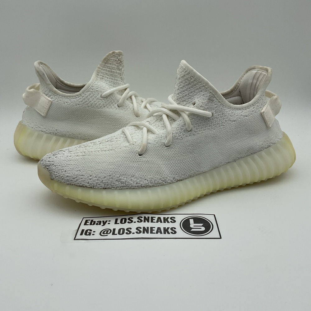 Size 8.5 - adidas Yeezy Boost 350 V2 Low Cream White / Triple White (CP9366)